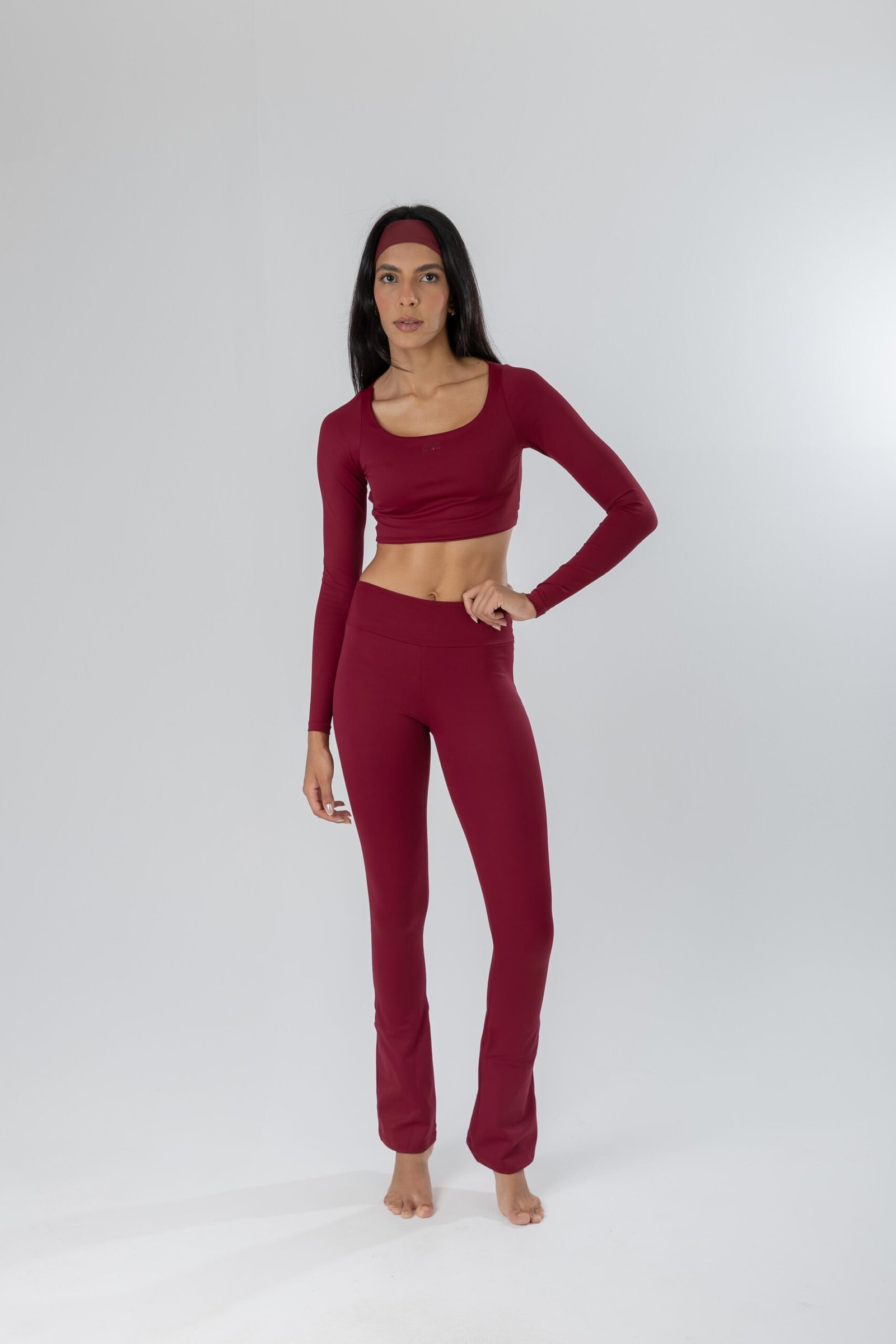 Legging Flared Cereja - Imagem 3