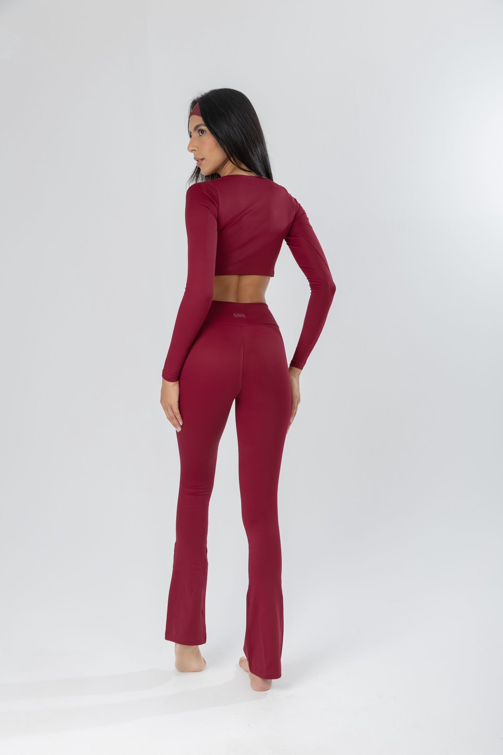 Legging Flared Cereja - Imagem 2